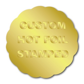 Foshan Yincai Custom Decal Sticker Hot Stamping Foil Stickers