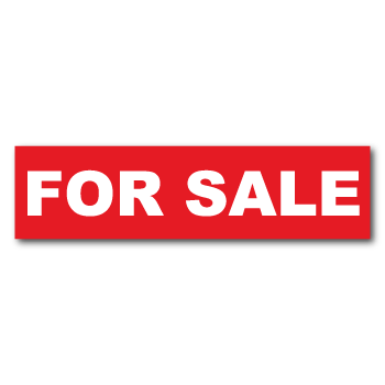 FOR SALE Real Estate Stickers