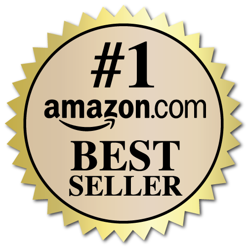 Amazon Best Seller Book Award Gold Burst Labels